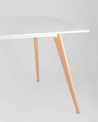 Большой обеденный стол ФРАНК Белый / FRANK