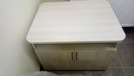 Тумба под оргтехнику Глассй 3.16.10 Туя / Glassy