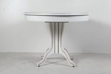 Стол деревянный Орион-5 (д1100) тон 1 с золотой патиной / (d1100)