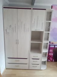 Шкаф для одежды Мегаполис 55.01 Сосна Астрид