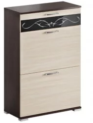 Тумба для обуви Юнона-2 ТН-05 Венге - Дуб молочный