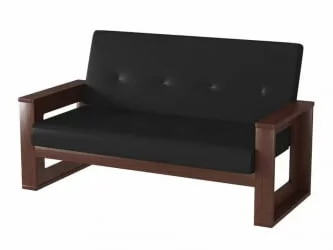 Уголок для маленькой кухни Стикер нераскладной Люкса Блек