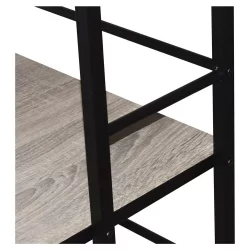 Письменный стол с полками БРАБИКС ЛОФТ CД-005 Дуб антик / BRABIX LOFT CD-005