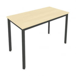 Стол письменный на металлокаркасе СЛИМ СЙСТЕМ С.СП-4.1 Клен-Антрацит / SLIM SYSTEM
