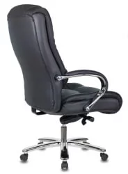 Кресло руководителя Бюрократ Т-9925СЛ кожа Черный / T-9925SL