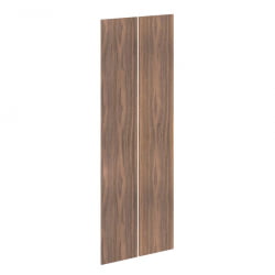 Двери высокие ВЕЛИОН ВЕНЕЕР ВРХД 40-2 Американский орех / VELION VENEER VRHD