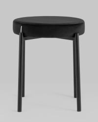 Табуретка Рио велюр Черный