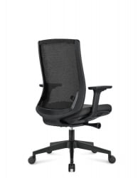 Кресло офисное РУБЙ БЛАCК ЛБ Черный / RUBY BLACK LB