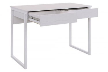 Стол Юниор СМУ-01 белое дерево/белый муар / SMU-01