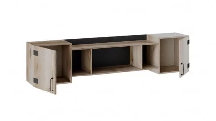 Детский шкаф Окланд ТД-324.12.21 Фон Черный/Дуб Делано