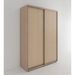 Шкаф-купе 2-х дверный Акцент-Сим Д 1200х600 Дуб молочный