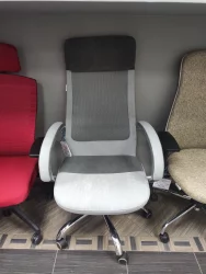 Кресло для руководителя ПРОФ 17 А Серый / PROF A