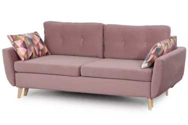 Диван-кровать Калгари-2 Стандарт Альба роза/Твинкли розовый