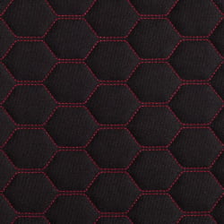 Кресло иШарк ткань, черный / красный / iShark