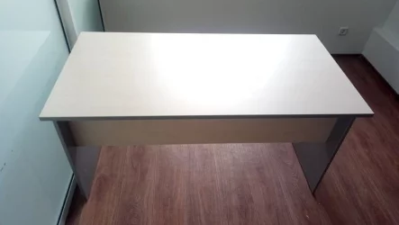 Стол письменный СП-3 Клен/металлик