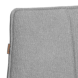 Кресло Мурано/Мурано опора 360, велюр/букле (ХЙП)/Экокожа, светло-серый/графит / Murano/Мурано (HYP)/Экокожа,