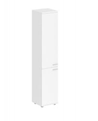 Шкаф высокий левый Сигма СГ.812.ВХ.ВХ.ВХ.Л Белый / Sigma SG.812.WH.WH.WH.L