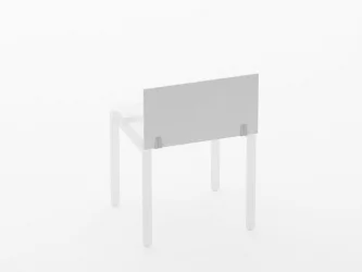 Офисная перегородка Дека 8.12.08 Белый (без крепления) / Deka