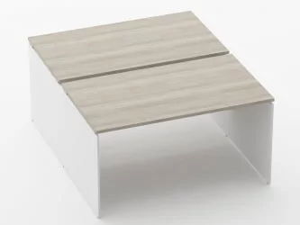 Рабочий модуль Дека ЛДСП каркас 75.165.14 Дуб Сантана светлый/Белый / Deka