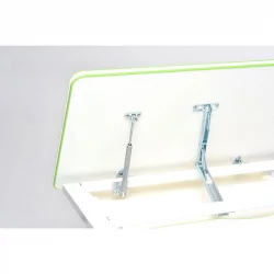 Школьная парта РИФФОРМА Комфорт-80 Белый Зеленый / RIFFORMA Comfort-80