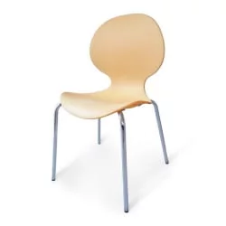 Стул пластиковый СХФ-008-П Пеач / SHF-008-P Peach