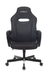 Кресло игровое Бюрократ ВИКИНГ 6 КНИГХТ Черный / VIKING KNIGHT