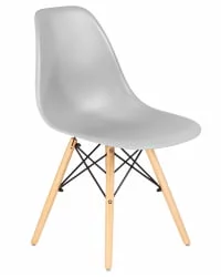 Стул обеденный ДОБРИН ДСВ Светло-серый ГР-01 / DOBRIN DSW GR-01