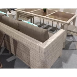 Плетеный диван С65Б-В85 Латте / S65B-W85 Latte