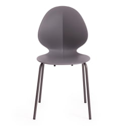 Стул ЕБАЙ (мод 03) металл/пластик, 52кс46кс83.5, серый / EBAY (mod 52x46x83.5,