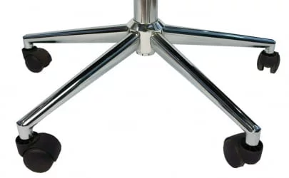 Кресло для персонала Нерей ЛБ Т Экокожа Черный / Nerey LB T