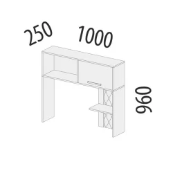 Детский шкаф Аляска 501.20