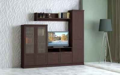 Шкаф для посуды Лира 48 Дуб нортон темный