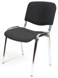 Офисный стул ИЗО хром/C73 Серый / хром/C73