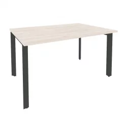 Стол переговорный (1 столешница) ОНИКС О.МП-ПРГ-1.3 Денвер Светлый/Антрацит / ONIX O.MP-PRG-1.3