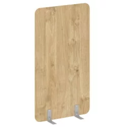 Перегородки на металлических опорах на фетровых подпятниках Р-лине ДП.Ф-100-180 Тиквуд Светлый / R-line DP.F-100-180