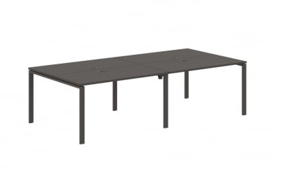 Бенч-система 4-местная ЕДИС ЕУВСТ 2713 Мокко / EDIS EUWST