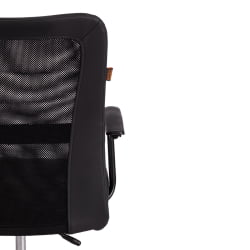 Кресло СТАФФ кож/зам/ткань, черный, 36-6/В-11 / STAFF 36-6/W-11