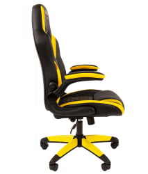 Кресло геймерское CХАИРМАН ДРАЙВ (ГАМЕ) 15 Черный Желтый / CHAIRMAN (GAME)