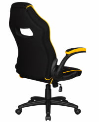 Кресло игровое ДОБРИН РИCК (черно-желтый) / DOBRIN RICK