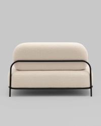 Диван Стоун нев ткань букле молочный / new