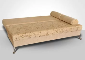 Диван тканевый Комфорт саваж 9 микровелюр кожа 24-3