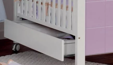 Ящик для кровати 120*60 Микуна CП-1405 вхите / Micuna CP-1405 white