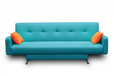 Диван МАНГО 3 (2 категория) Бирюзовый Оранжевый / MANGO