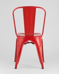 Стул ТОЛИКС с высокой спинкой Красный глянцевый / TOLIX