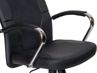 Кресло для руководителя АВ 134 Черное / AV