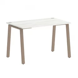 Стол письменный ХОМЕ ОФФИCЕ ВР.СП-3-118.А Снежная Платина/Мокко металл / HOME OFFICE VR.SP-3-118.A