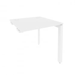 Стол-приставка на П-образном м/к к опорным элементам ОНИКС О.МП-СПР-0.8 Белый Бриллиант / ONIX O.MP-SPR-0.8