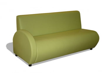 Диван трехместный подлокотник правый Клауд В-600/11 / V-600/11