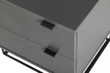 Тумба дизайнерская CИТЙ 400955821х Графит / CITY 400955821h