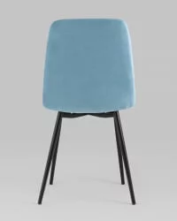 Стул Оливер велюр Пыльно-голубой / Oliver